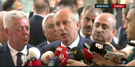 İnce: Kılıçdaroğlu'na onursal başkanlık teklif ettim